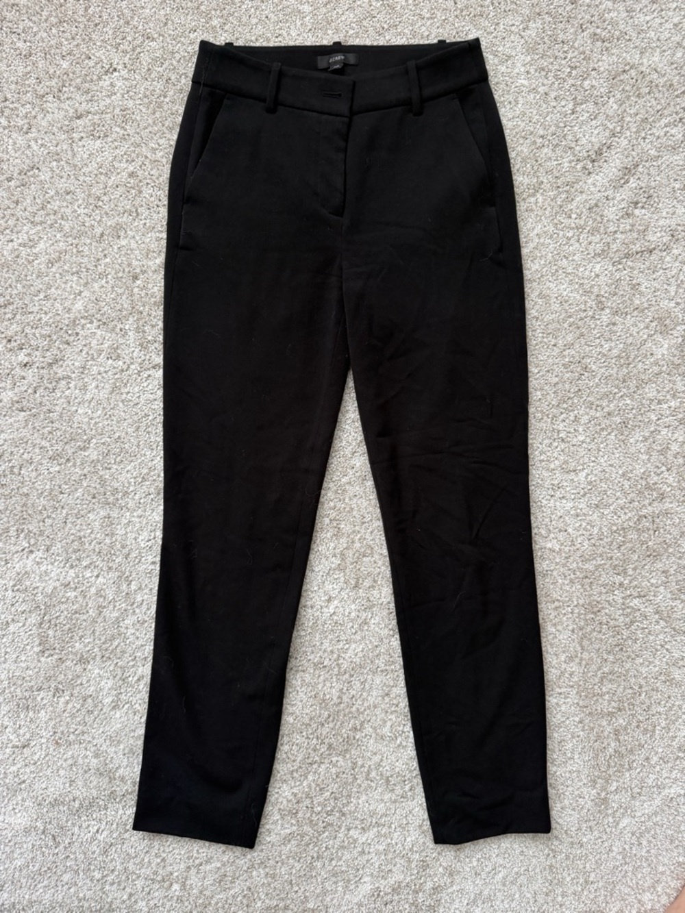 J. Crew Classic Black Slim Dress Pants
